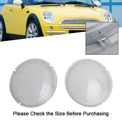Guscio di copertura in plastica per lente faro sinistro + destro 63126911701 02 per Mini Cooper R50 R53