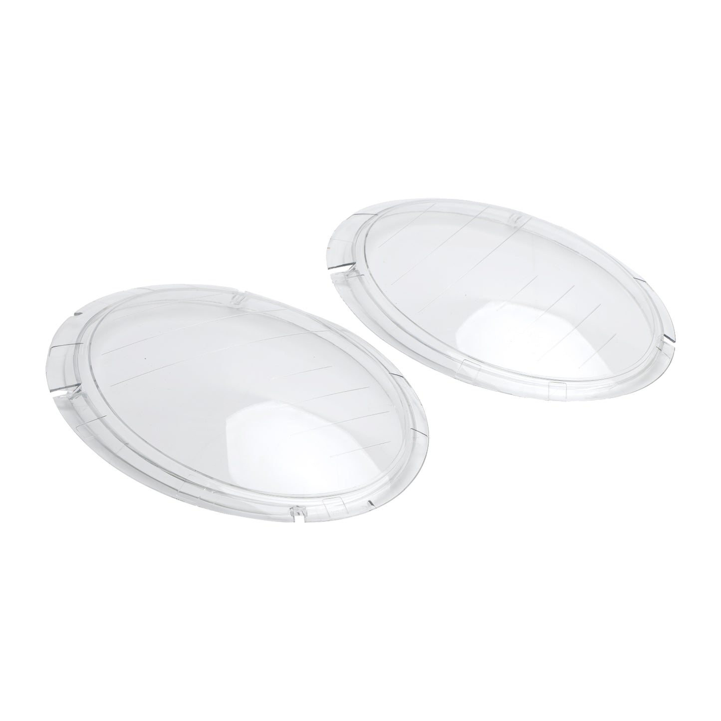 Guscio di copertura in plastica per lente faro sinistro + destro 63126911701 02 per Mini Cooper R50 R53
