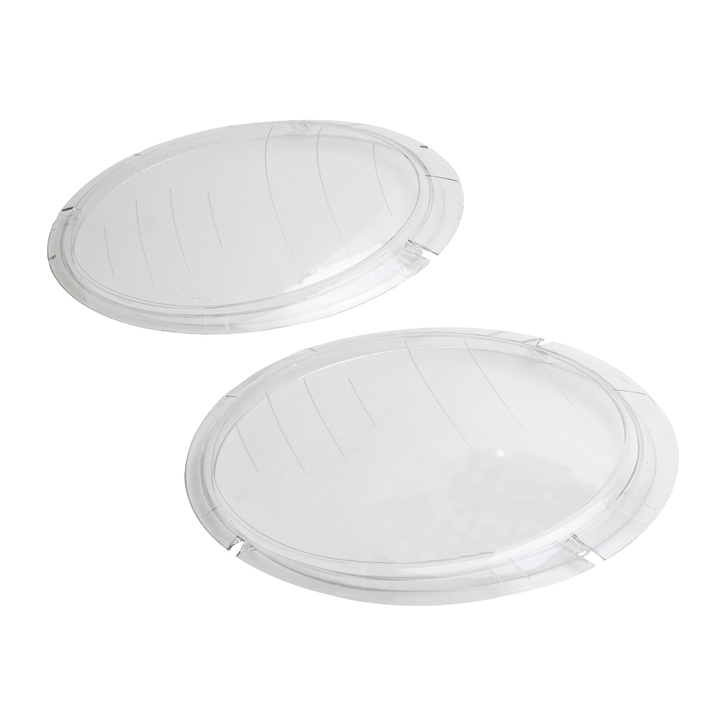Guscio di copertura in plastica per lente faro sinistro + destro 63126911701 02 per Mini Cooper R50 R53