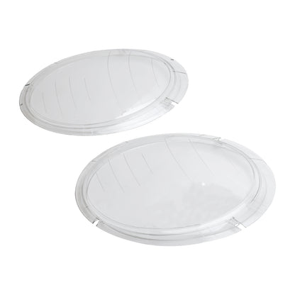 Guscio di copertura in plastica per lente faro sinistro + destro 63126911701 02 per Mini Cooper R50 R53