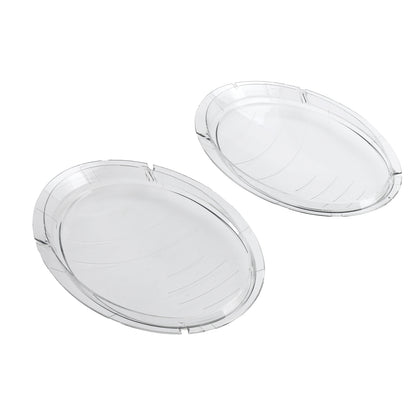 Guscio di copertura in plastica per lente faro sinistro + destro 63126911701 02 per Mini Cooper R50 R53