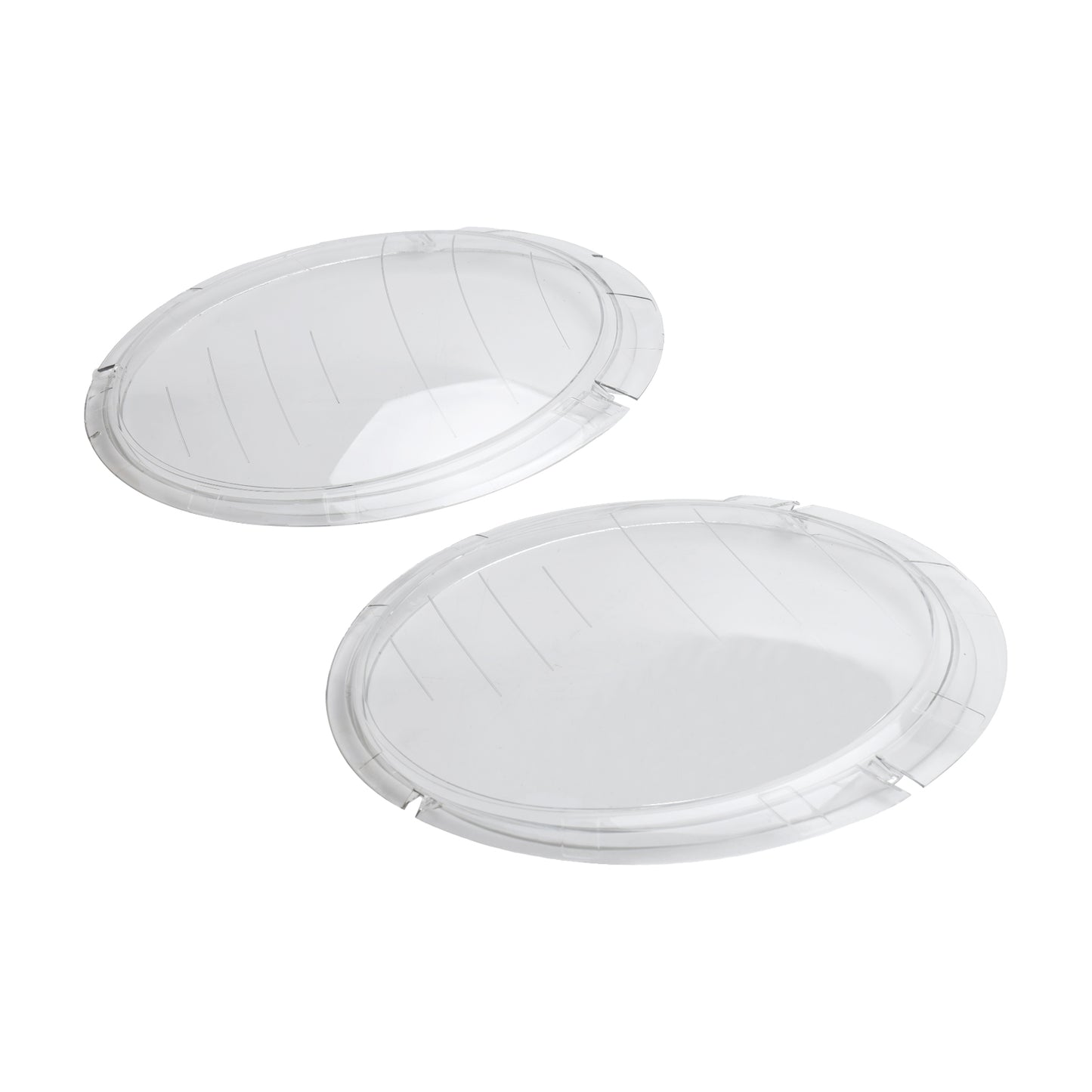 Guscio di copertura in plastica per lente faro sinistro + destro 63126911701 02 per Mini Cooper R50 R53