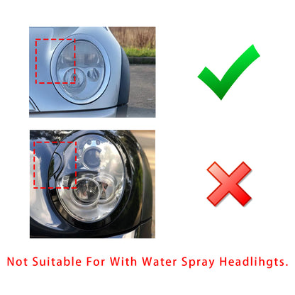 Guscio di copertura in plastica per lente faro sinistro + destro 63126911701 02 per Mini Cooper