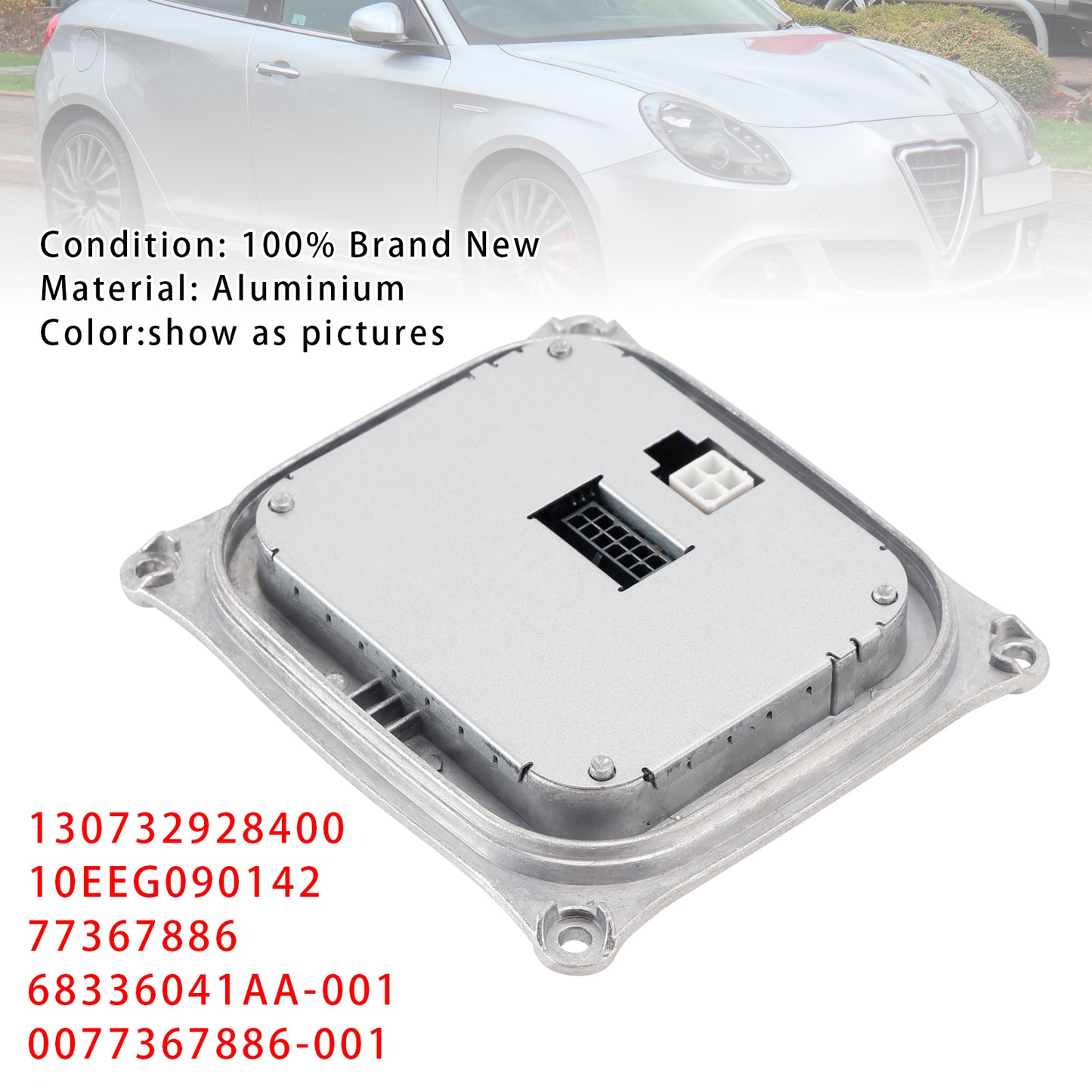Modulo di controllo della centralina fari a LED 130732928400 per ALFA ROMEO GIULIETTA