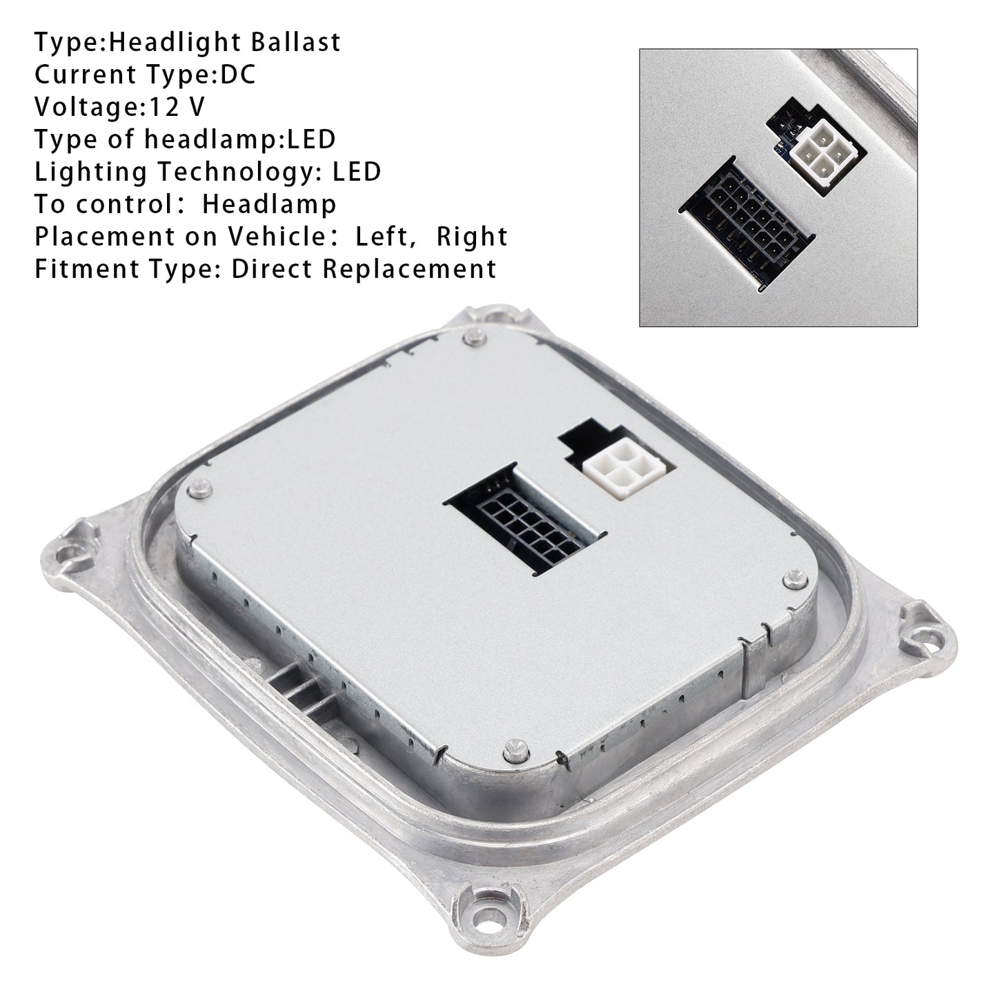 Modulo di controllo della centralina fari a LED ALFA ROMEO GIULIETTA 2011-2016 130732928400