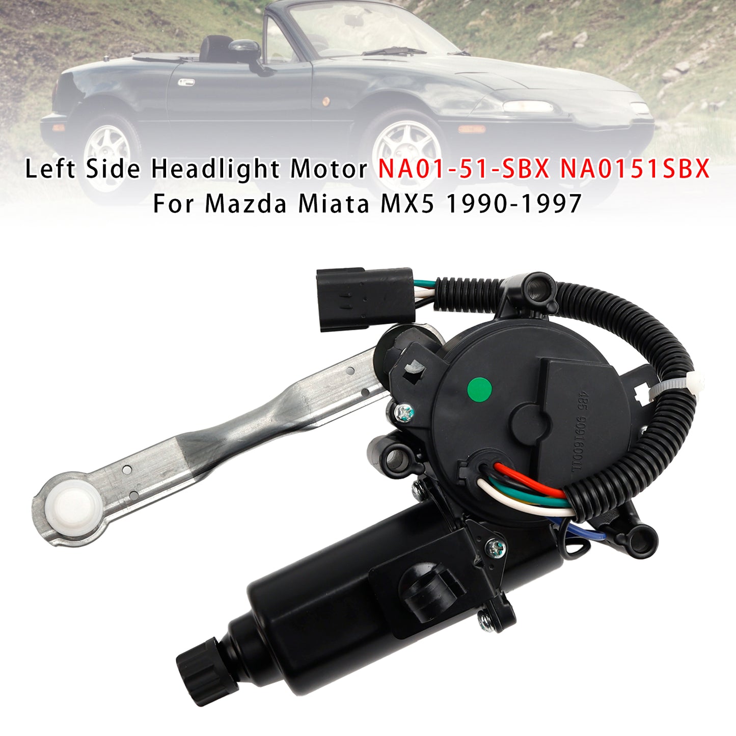 Motorino faro sinistro Mazda Miata MX5 1990-1997 NA01-51-SBX NA0151SBX