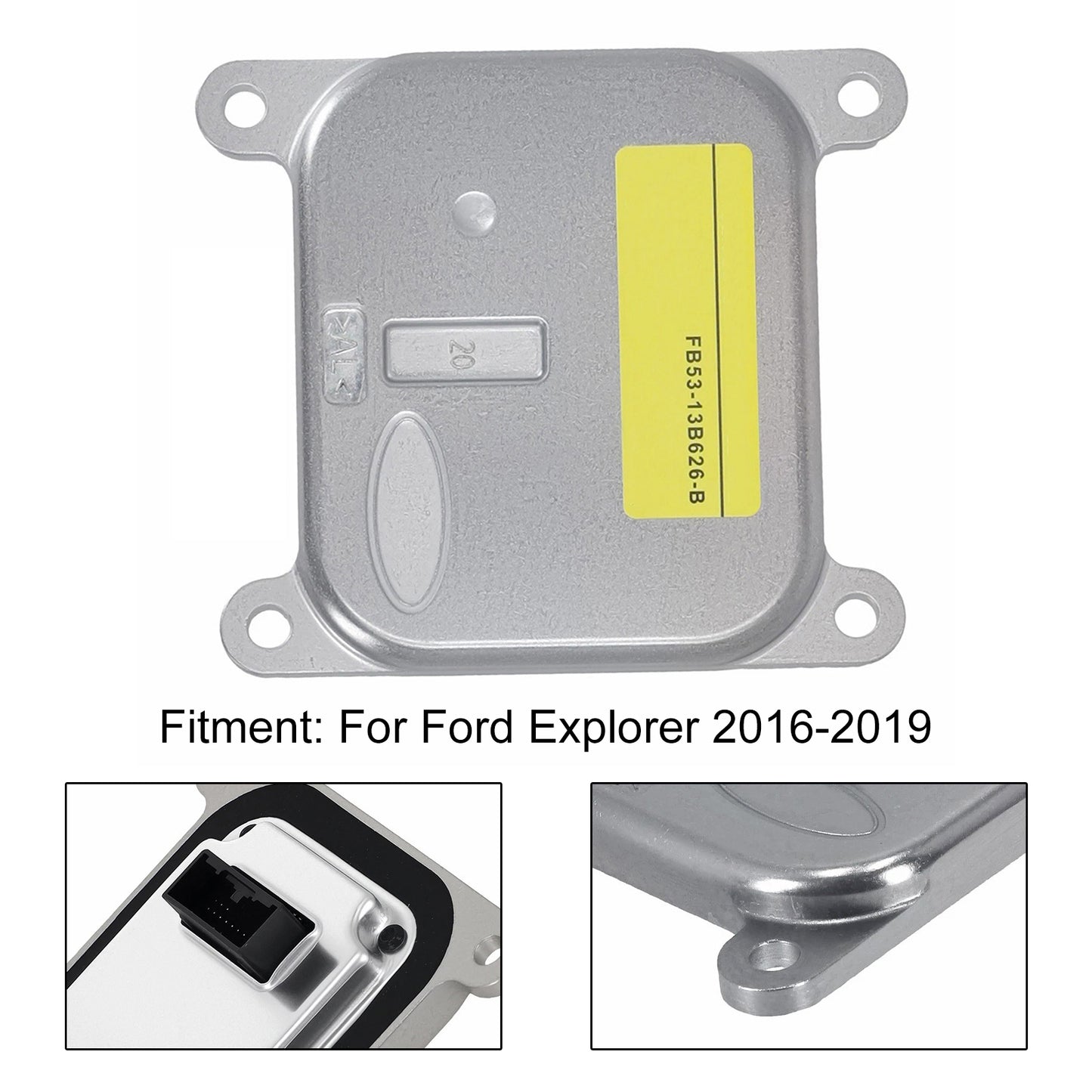 Modulo faro a LED, ballast per faro FB5313B626B per Ford Explorer 2016-2019