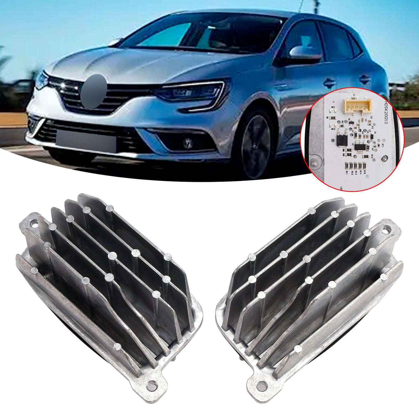 Modulo di controllo DRL dei fari sinistro e destro per Renault Megane IV