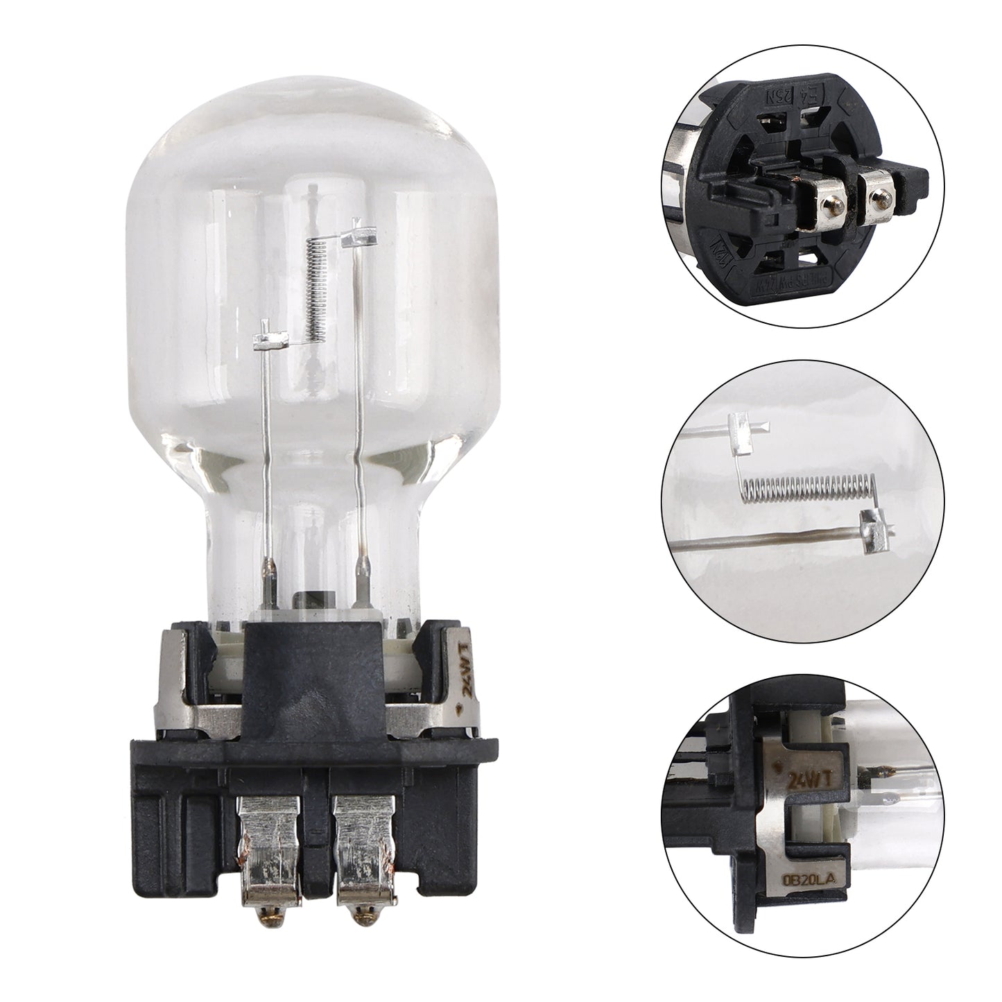 Philips 89092 PW24W B209WH WP3.3X14.5-4 Fendinebbia Lampadina Per Golf 7 Bmw 316 320