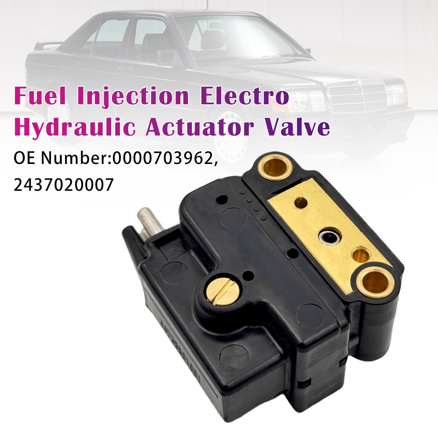 Valvola di iniezione del carburante EHA Mercedes-Benz 300CE e 300TE Sedan 1988-1992 0000703962