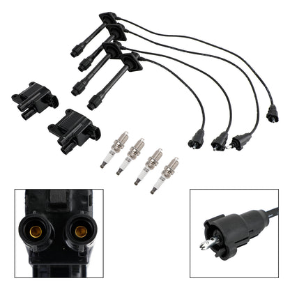 UF180 UF181 UF182 UF294 Kit bobina di accensione + filo + candela per Toyota Camry RAV4 L4