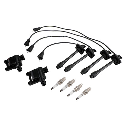 UF180 UF181 UF182 UF294 Kit bobina di accensione + filo + candela per Toyota Camry RAV4 L4