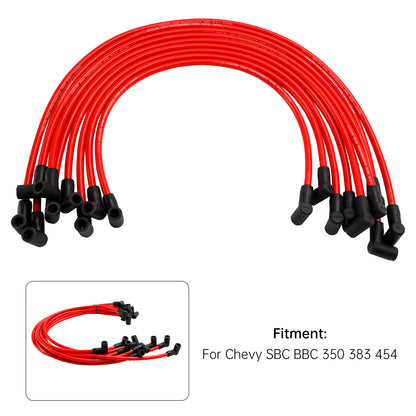 Set di cavi per candele di accensione elettronica da 8,5 mm per Chevy SBC BBC 350 383 454