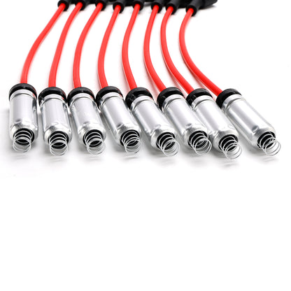 Candele Chevrolet Cheyenne 5.3L V8 2007-2008 + fili 10,5 mm Set 19299585 8 pezzi