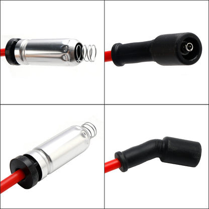 Candele Chevrolet Corvette 6.2L V8 2008 + fili 10,5 mm Set 19299585 8 pezzi