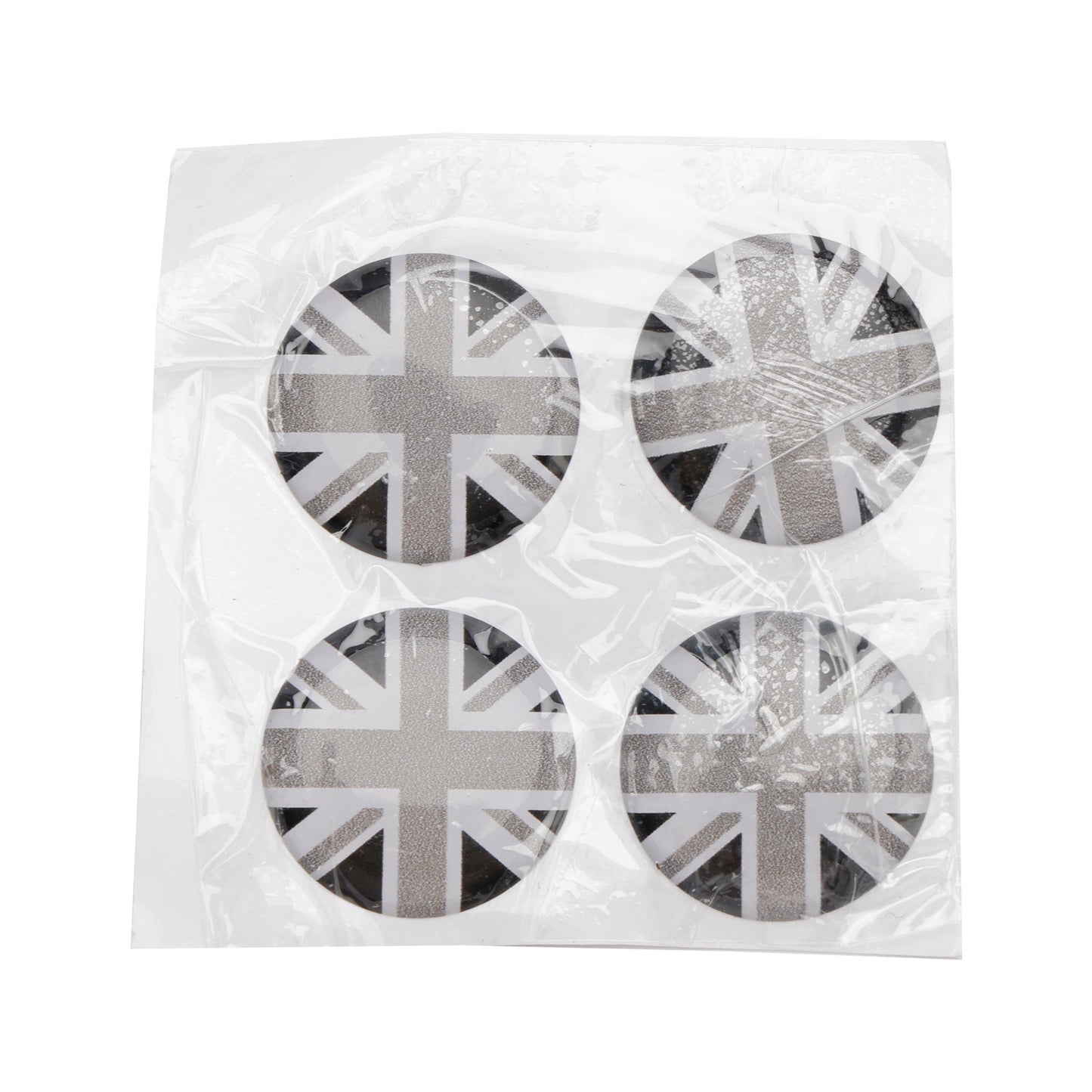 Le migliori offerte per Union Jack Chrome Metal License Plate Frame Screw Bolt Cap Para