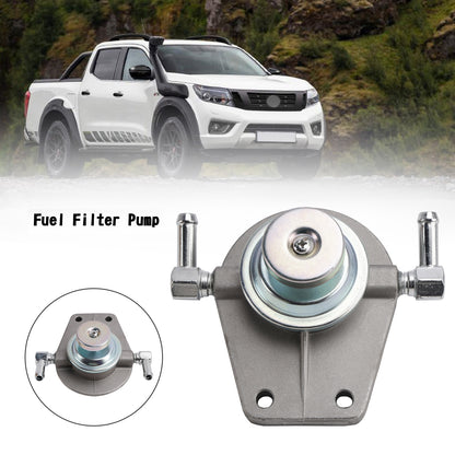 Alloggiamento filtro carburante Primer Pump Cap Fit Nissan Navara D22 YD25DDTI MT Diesel Generico