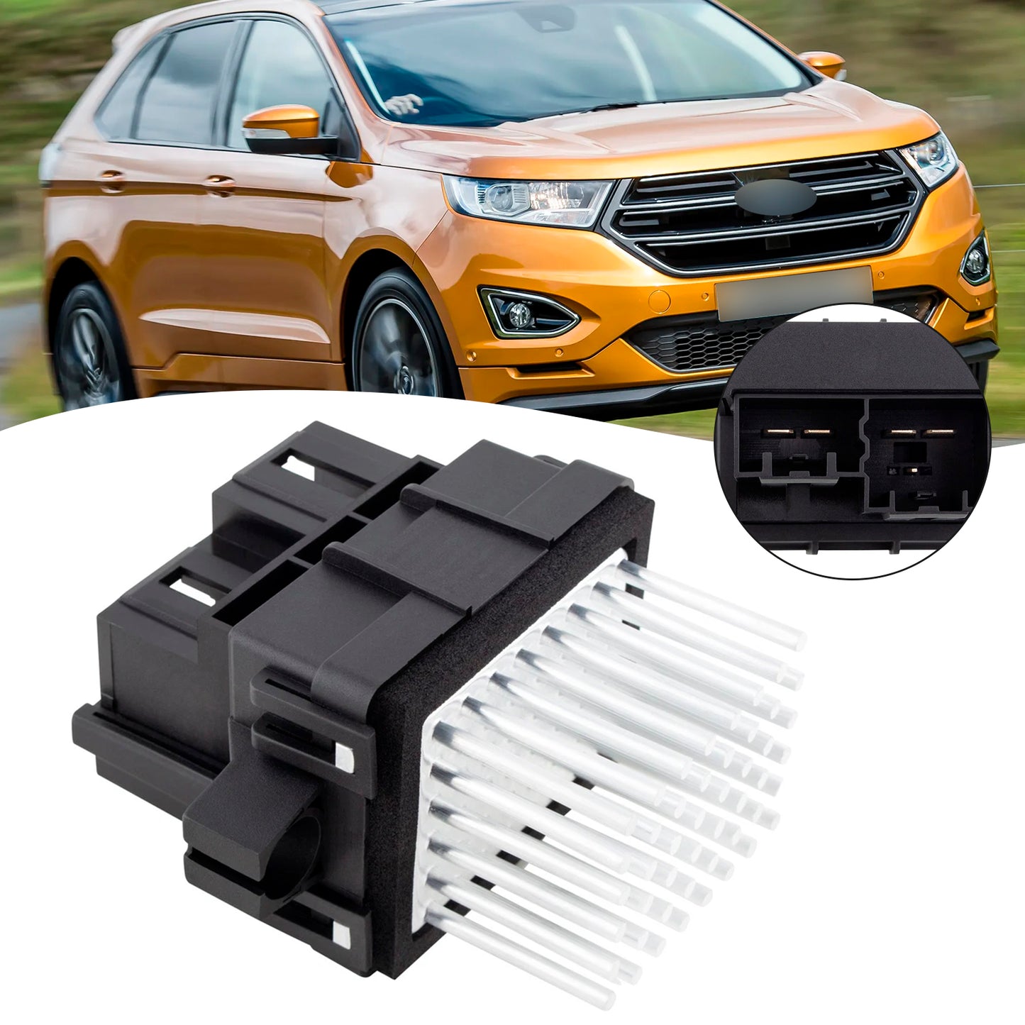 Resistenza regolatore ventilatore riscaldamento HVAC DG9H19E624AA per Ford Fusion Edge