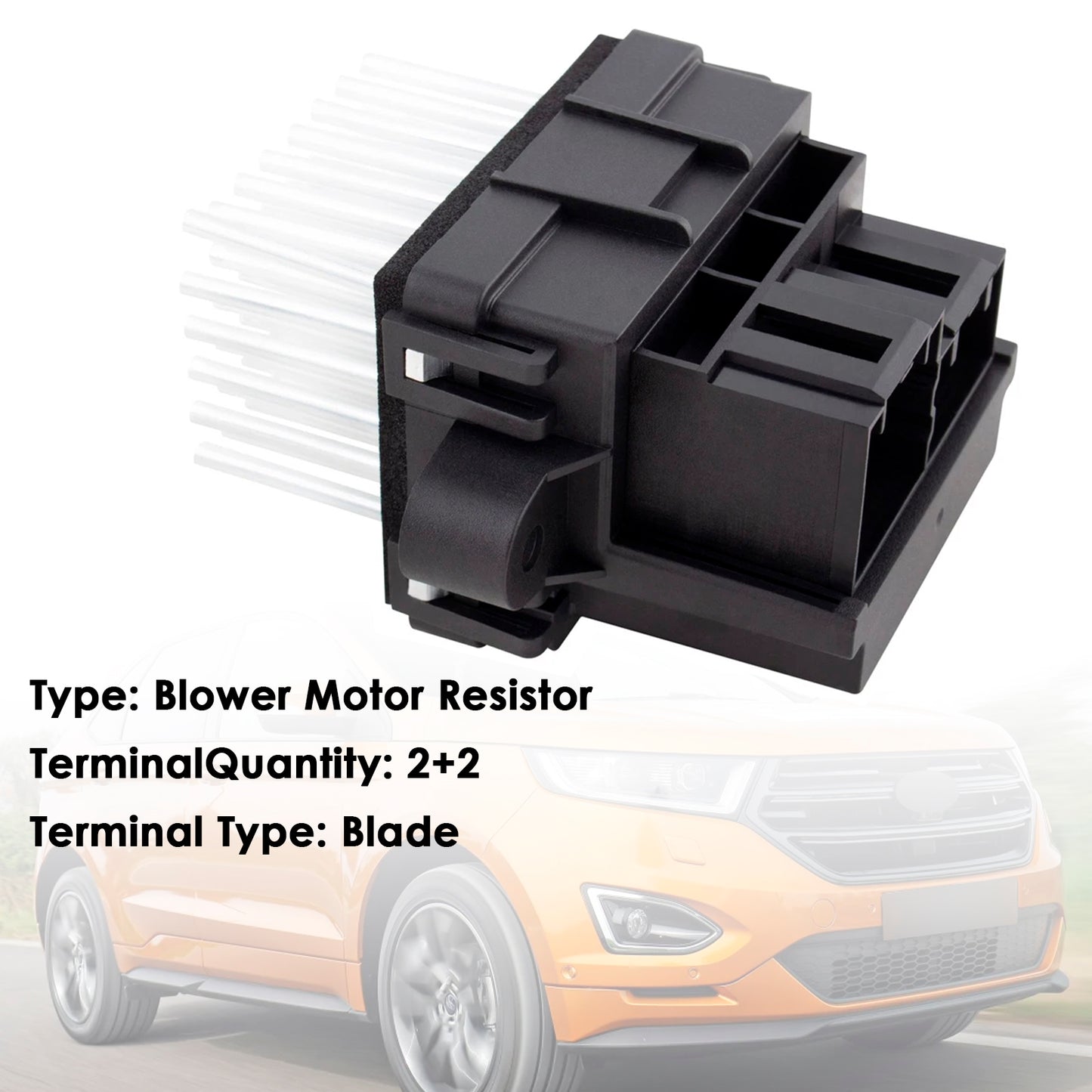 Resistenza regolatore ventilatore riscaldamento HVAC DG9H19E624AA per Ford Fusion Edge