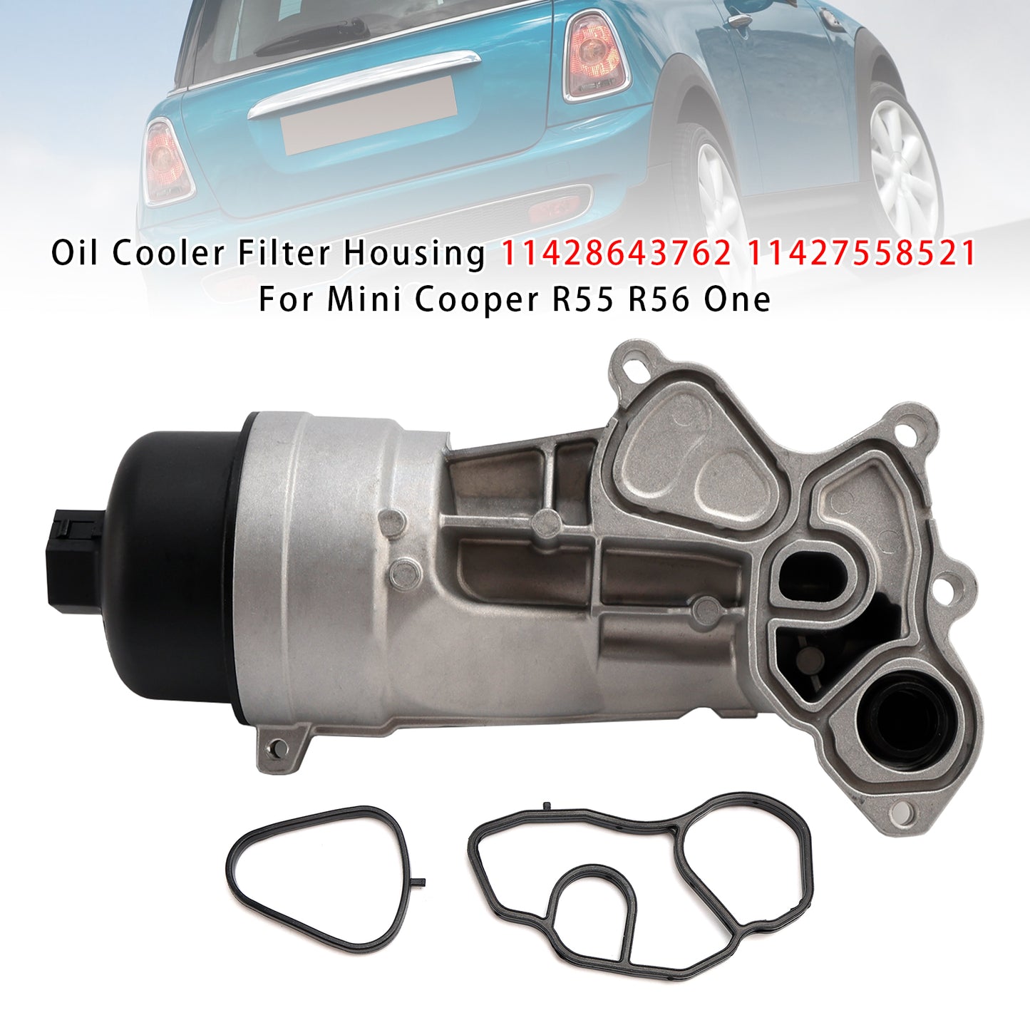 Alloggiamento filtro radiatore olio MINI Cooper S 2006-2013 (R56) 11428643762 11427558521