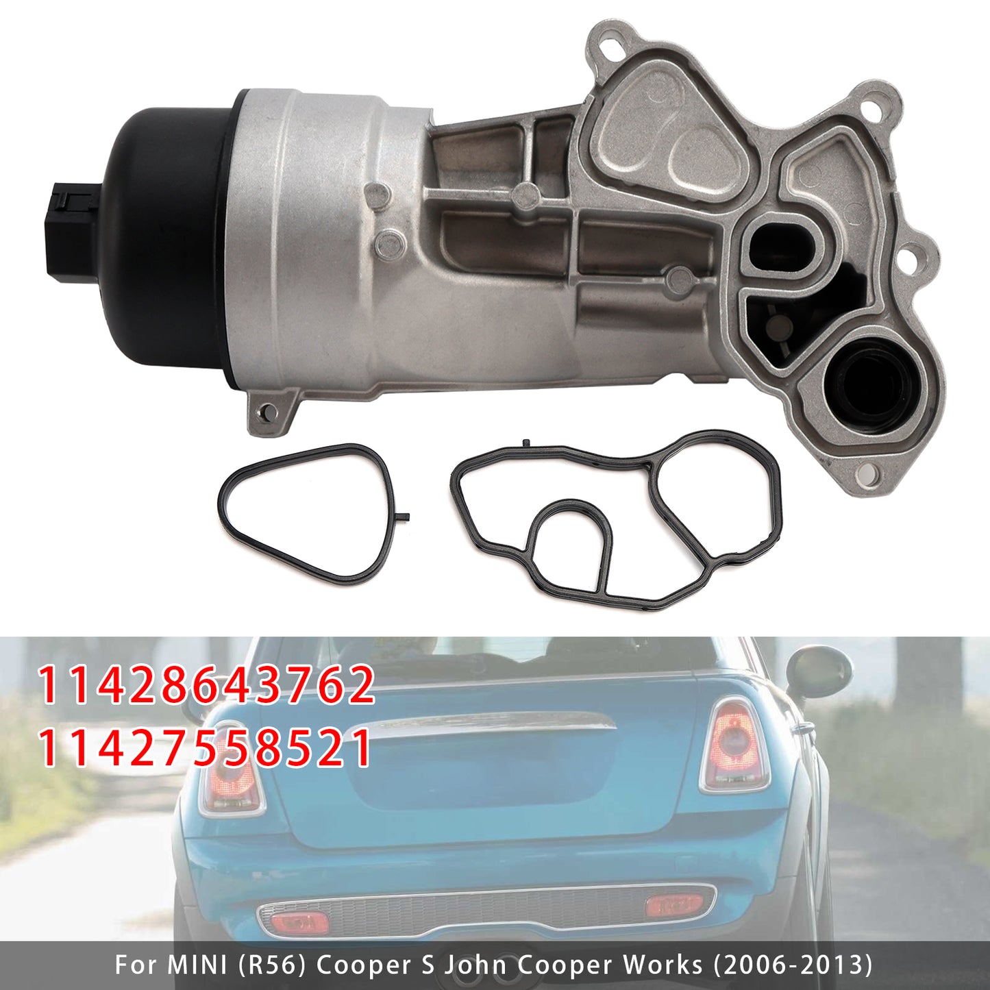 Alloggiamento filtro radiatore olio MINI (R56) Cooper 2006-2013 11428643762 11427558521