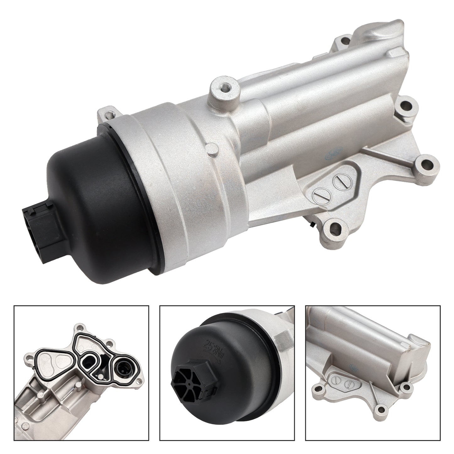 Alloggiamento filtro radiatore olio MINI CLUBMAN (R55) Cooper 2007-2014 11428643762 11427558521