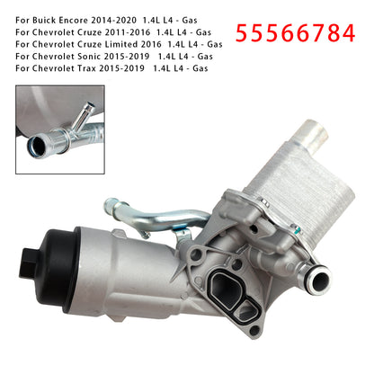 Chevrolet Cruze Limited 1.4L L4 del 2016 - Alloggiamento filtro olio gasolio Radiatore olio 55566784 55593189 55594651