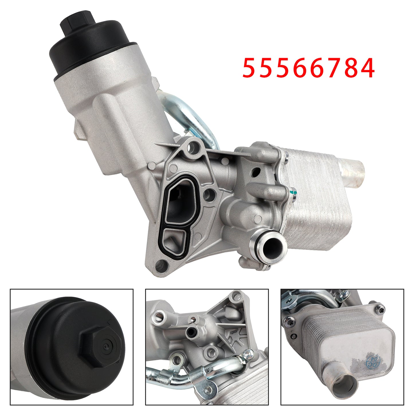 Chevrolet Sonic 1.4L L4 2015-2019 - Alloggiamento filtro olio gasolio Radiatore olio 55566784 55593189 55594651