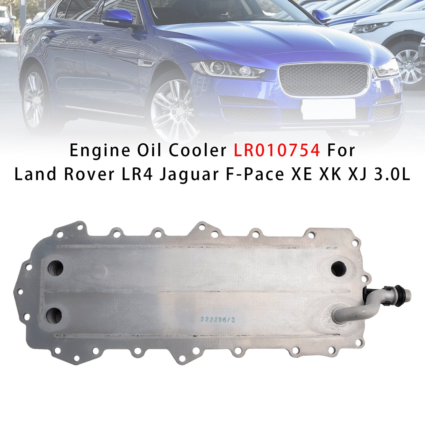 Radiatore dell'olio motore LR010754 per Land Rover LR4 Jaguar F-Pace XE XK XJ