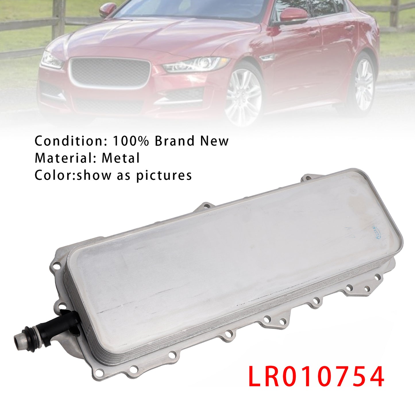 Radiatore dell'olio motore LR010754 per Land Rover LR4 Jaguar F-Pace XE XK XJ