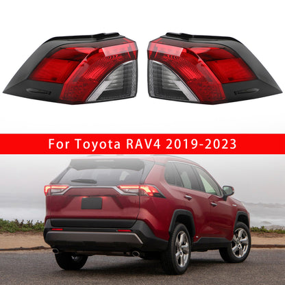 L + R Fanale Posteriore Laterale Fanale Posteriore Esterno 81560/81550-0R090 Per Toyota RAV4 2019-2023 Generico
