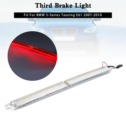 Terza luce freno 63256925902 63257145667 bianca per BMW Serie 5 Touring E61 2007-2010