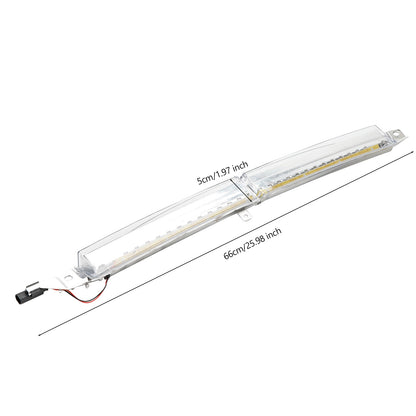 Terza luce freno 63256925902 63257145667 bianca per BMW Serie 5 Touring E61 2007-2010