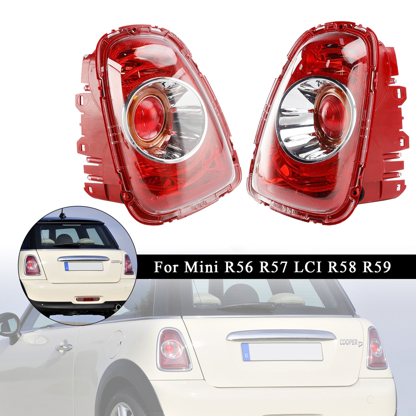 01/2011—04/2015 MINI Roadster R59 Fanale posteriore sinistro+destro 63217255909 63217255910