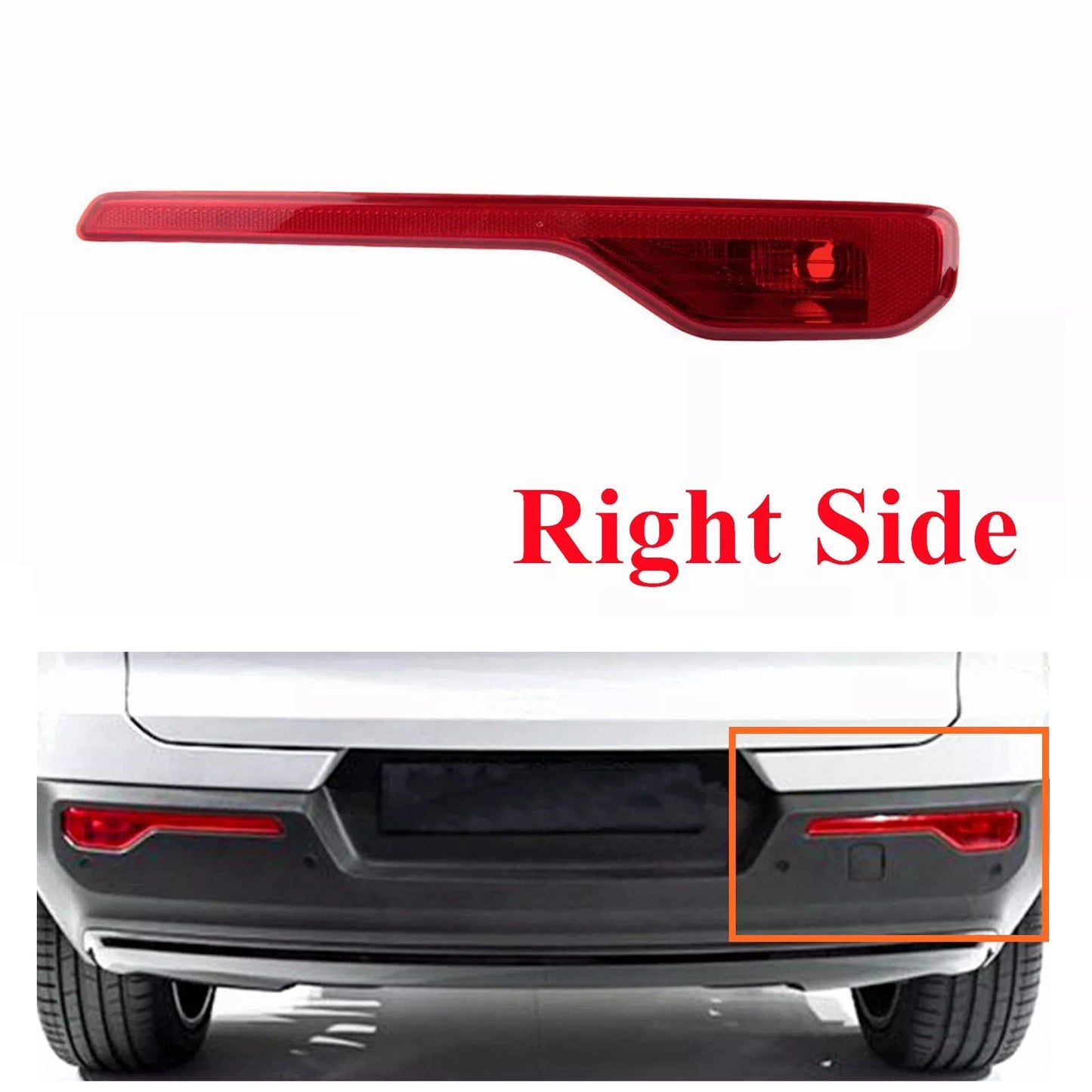 Riflettore paraurti posteriore sinistro+destro Volvo XC40 2018-2023 senza lampadina 31656865/66
