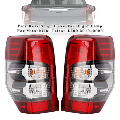 2019-2023 per Mitsubishi Triton L200 Coppia fanale posteriore stop freno