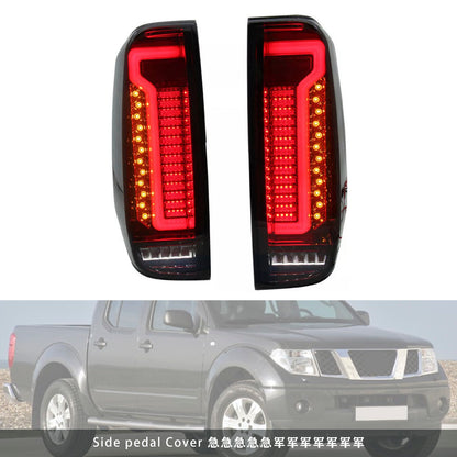 Fanale posteriore a LED per Nissan Navara D40 Frontier 2005-2012, coppia, colore: fumo