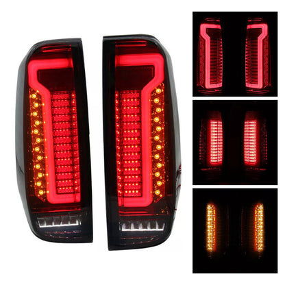 Fanale posteriore a LED per Nissan Navara D40 Frontier 2005-2012, coppia, colore: fumo