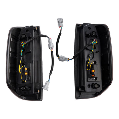 Fanale posteriore a LED per Nissan Navara D40 Frontier 2005-2012, coppia, colore: fumo