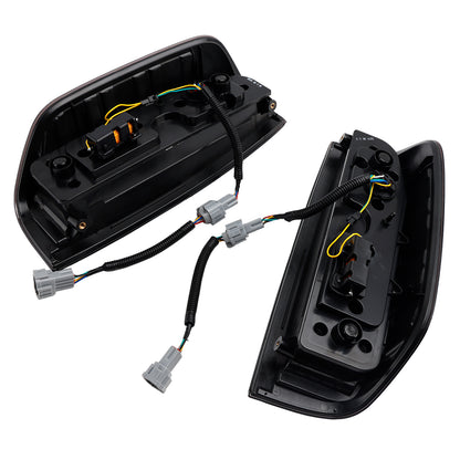 Fanale posteriore a LED per Nissan Navara D40 Frontier 2005-2012, coppia, colore: fumo