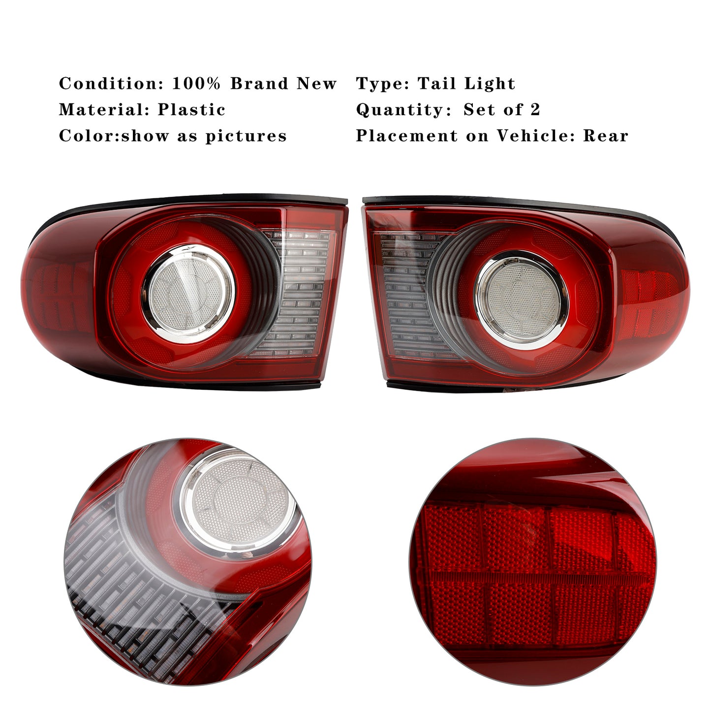 Fanale posteriore sinistro e destro FJ Cruiser Base 2007-2011 LED 8155135341 8156135301 TO2800169