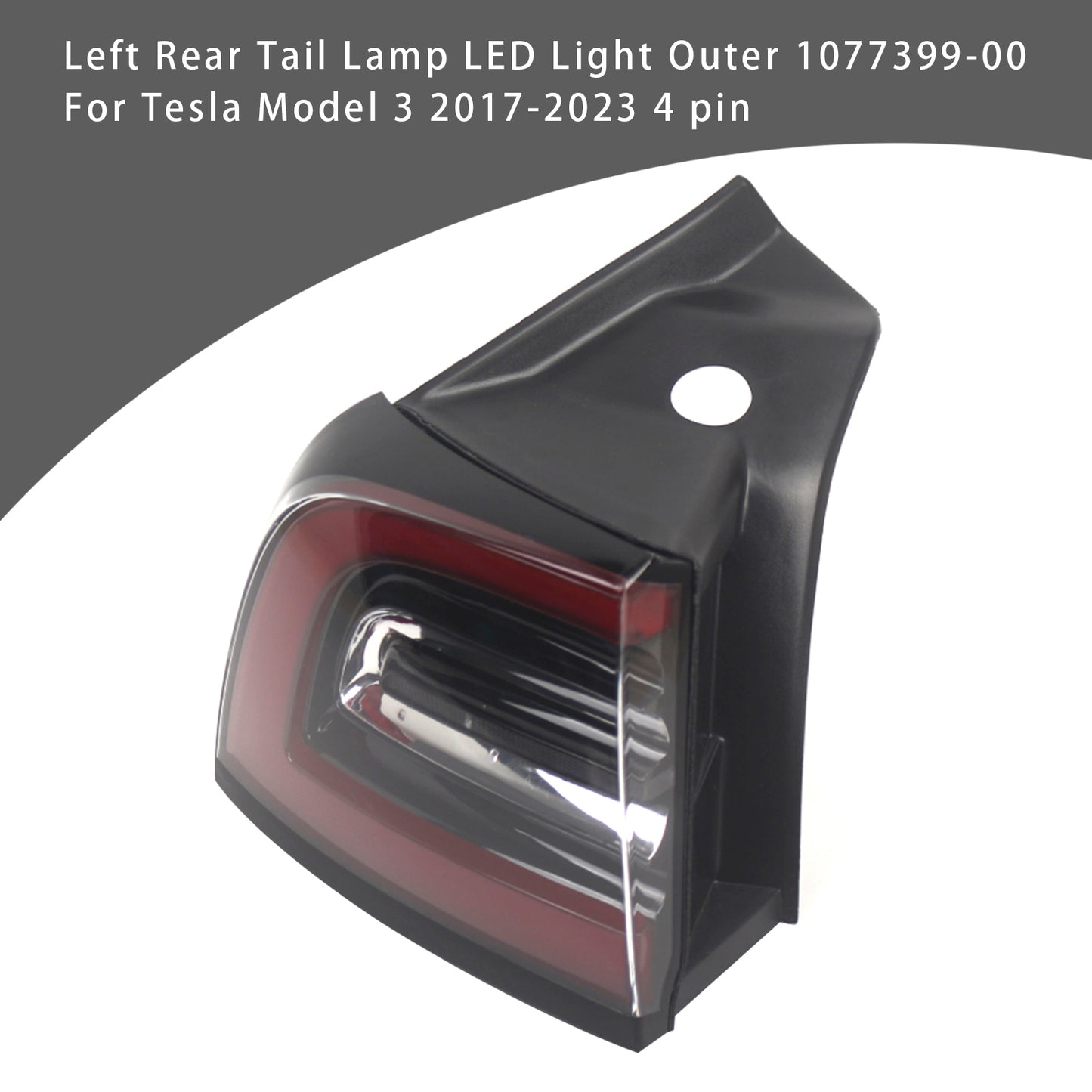 Fanale posteriore sinistro a LED esterno per Tesla Model 3 2017-2023 1077399-00