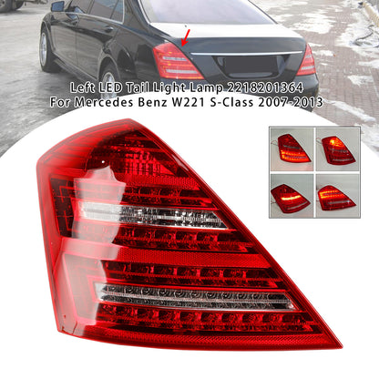 Fanale posteriore a LED sinistro Mercedes Benz W221 Classe S 2007-2013 2218201364