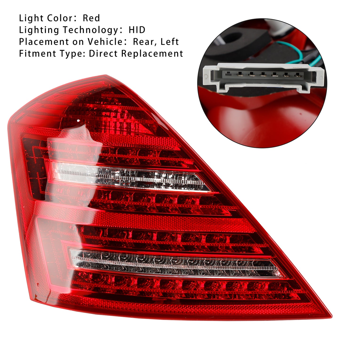 Fanale posteriore a LED sinistro Mercedes Benz W221 Classe S 2007-2013 2218201364
