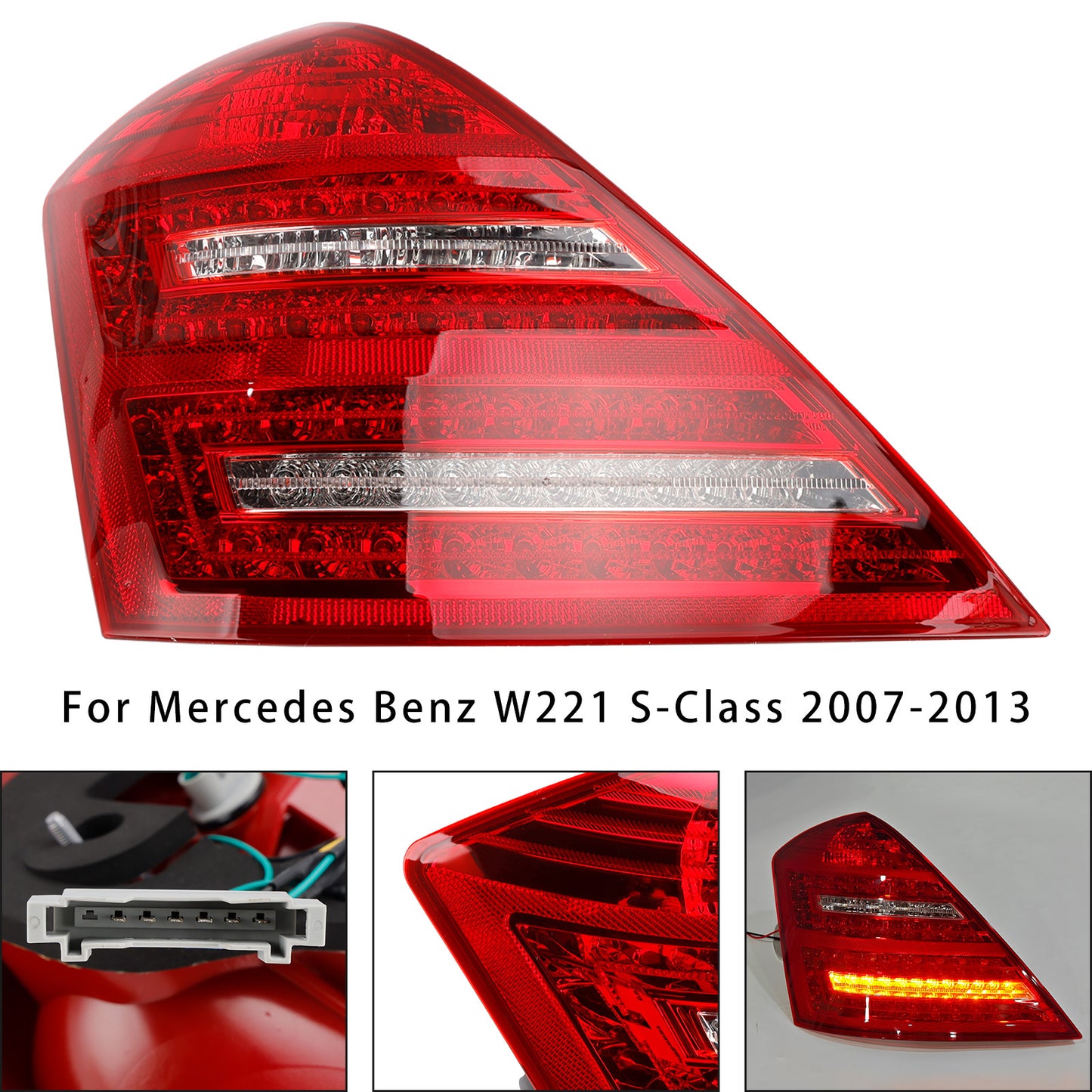 Fanale posteriore a LED sinistro Mercedes Benz W221 Classe S 2007-2013 2218201364