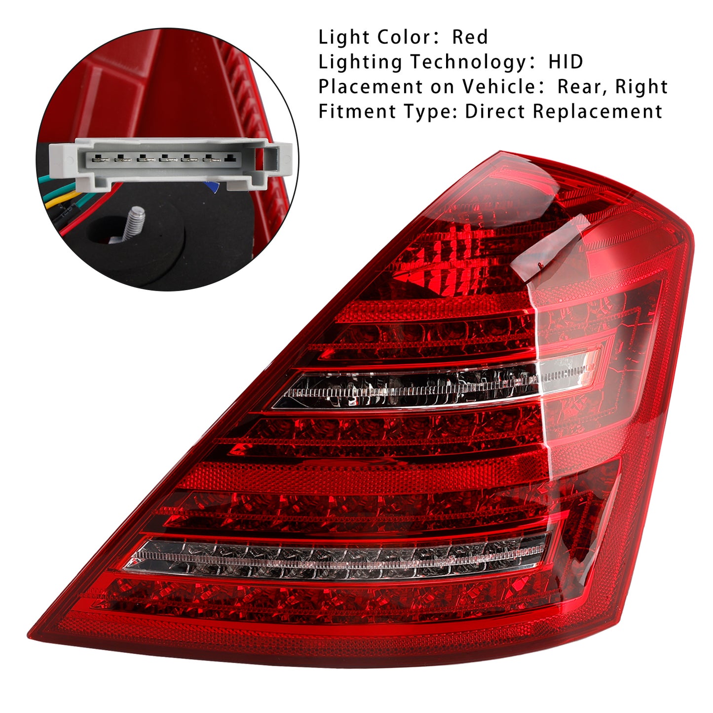 Fanale posteriore a LED destro Mercedes Benz W221 Classe S 2007-2013 2218201464