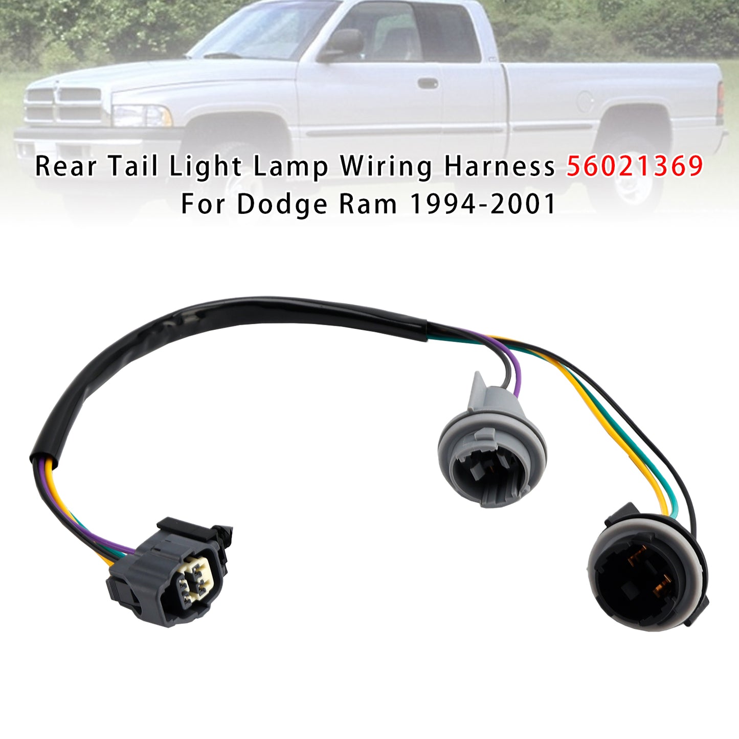 Cablaggio fanale posteriore Dodge Ram 1994-2001 56021369