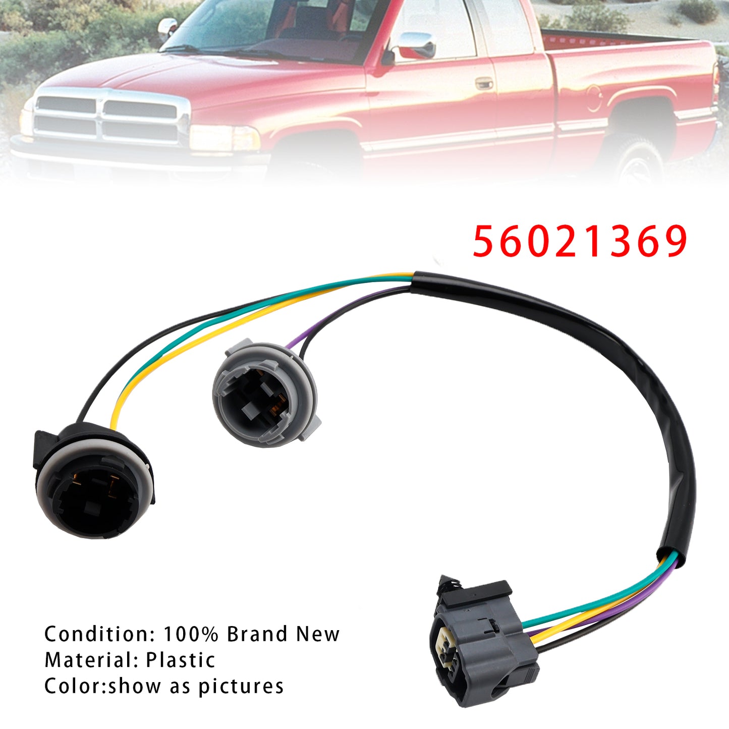 Cablaggio fanale posteriore Dodge Ram 1994-2001 56021369
