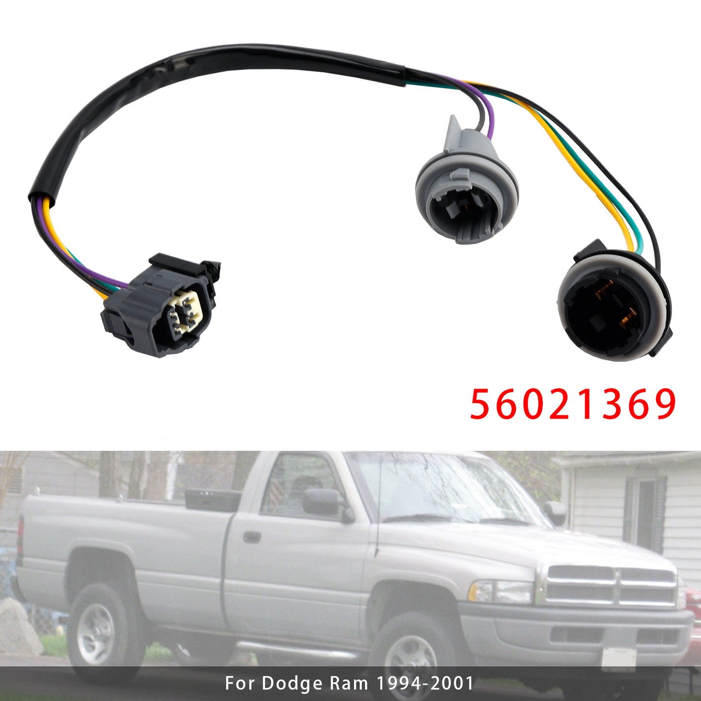 Cablaggio fanale posteriore Dodge Ram 1994-2001 56021369