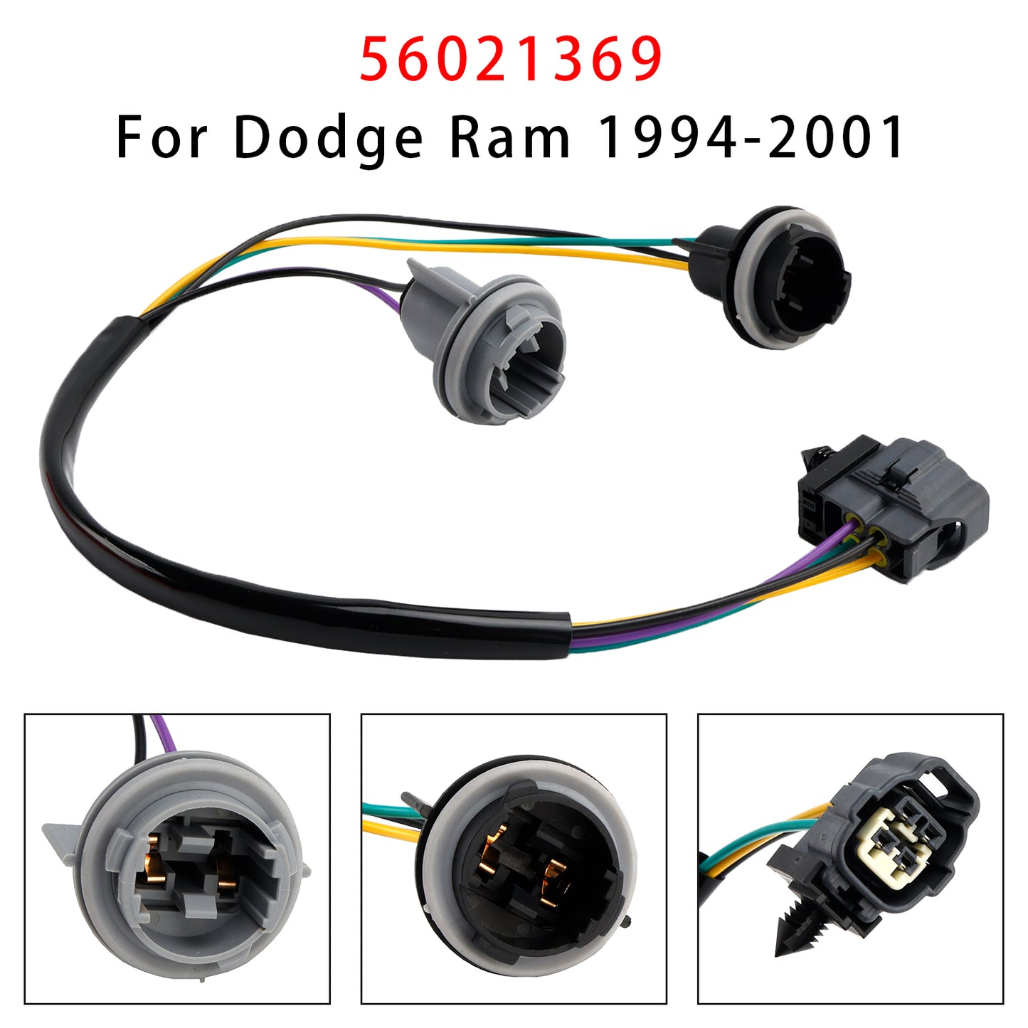 Cablaggio fanale posteriore Dodge Ram 1994-2001 56021369